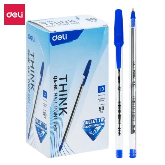 Εικόνα της DELI THINK Ball Point Pen - Πακέτο των 50