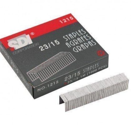 Εικόνα της SDI Συνδετήρες συρραπτικού 23/15